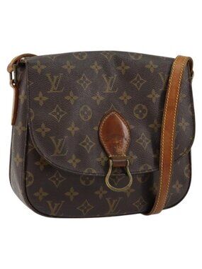 Authentic LOUIS VUITTON Monogram Saint Cloud GM Shoulder Bag M51242 LV